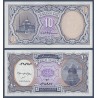 Egypte P.189b, Neuf, Billet de 10 piastres 1998-1999 Pyramides