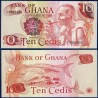 Ghana P.16f, Neuf, Billet de 10 Cedis 1978 Akosombo