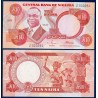 Nigeria P.25g, Neuf, Billet de 10 Naira 2003-2005 Femmes