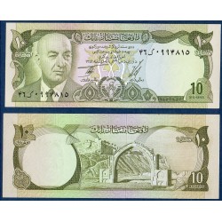 Afghanistan Pick N°47c, neuf Billet de banque de 10 afghanis 1973