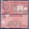 Bangladesh P.47c, Neuf, Billet de 10 Taka 2010 Rose