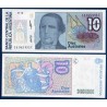 Argentine P.325b, neuf Billet de 10 Australes 1985-1989 Santiago Derqui