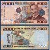 Sierra Leone P.31, Neuf, Billet de 2000 leones 2010 Wallace-Johnson