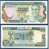 Zambie P.32b, Neuf, Billet de 20 Kwacha 1989-1991 Antilope