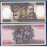 Bresil P.200b, neuf Billet de 500 Cruzeiros 1985 Manuel Fonseca