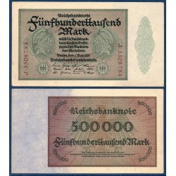 Allemagne P.88b, Billet de 500000 Mark 1923 jacobites