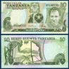 Tanzanie P.6c, Neuf, Billet de 10 shillings 1978 Nyerere