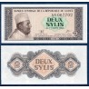 Guinée P.21a, Neuf, Billet de 2 Sylis 1981 Mohammed V