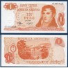 Argentine P.287, neuf Billet de 1 Peso 1970-1973 Llao-Llao