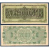 Grece P.133b, TTB Billet de 2000 millions Drachmai 1944 fresque