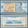 Congo P.9a, Neuf, Billet de 10 makuta 1.9.1968 Tata Raphaël