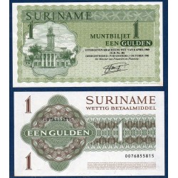 Suriname Pick N°116i, Billet de banque de 1 Gulden 1986