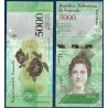 Venezuela Pick N°97a, Billet de banque de 5000 Bolivares 2016