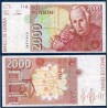 Espagne P.164, TTB Billet de 2000 pesetas 1992 Jose Mutis