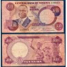 Nigeria Pick N°21a TB-, Billet de Banque de 10 Naira 1979-1984