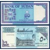 Soudan P.54d, Neuf, Billet de 50 dinars 1992 Bleu