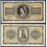 Grece P.118, TTB Billet de 1000 Drachmai 1942 Femme Thasos