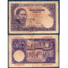 Espagne P.147, B Billet de 25 pesetas 1954 Isaac Albeniz