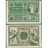 Allemagne P.68, TTB- Billet de 50 Mark 1920 Femme