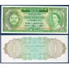 Belize P.33c, neuf Billet de 1 dollar 1976 Elizabeth II