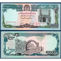 Afghanistan P.63a, Neuf, Billet de 10000 afghanis 1993 Qila-e-Bost