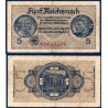 Allemagne Pick N°R138a, Billet de banque de 5 Mark 1940