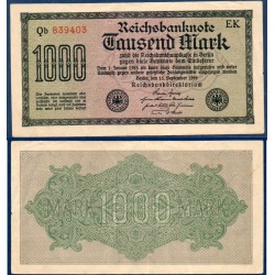 Allemagne P.76f, TB Billet de 1000 Mark 1922 EKAHA