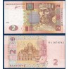 Ukraine P.117c, neuf Billet de 2 Hryvnia 2011 Yaroslav