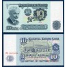 Bulgarie P.96b, neuf Billet de 10 Leva 1974 bleu Dimitrov