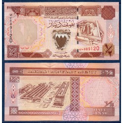 bahreïn Pick N°18b, Billet de banque de 1/2 Dinar 1998