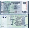 Congo P.98b, Neuf, Billet de 100 Francs 2013 Parc Virunga