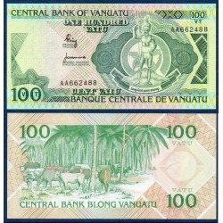 Vanuatu P.1, neuf Billet de 100 Vatu 1982 vaches