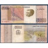 Angola P.158, TB, Billet de 5000 Kwanzas 2012 Barrage Kapanda