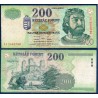 Hongrie P.178, TB Billet de 200 Forintz 1998 Roi Robert