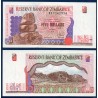 Zimbabwe P.5b, Neuf, Billet de 5 Dollars 1997 Collines