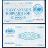 Bosnie P.8r, Neuf Billet de 1000 Dinara 1992 bleu