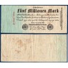 Allemagne P.95, TTB Billet de 5 millions Mark 1923 vert