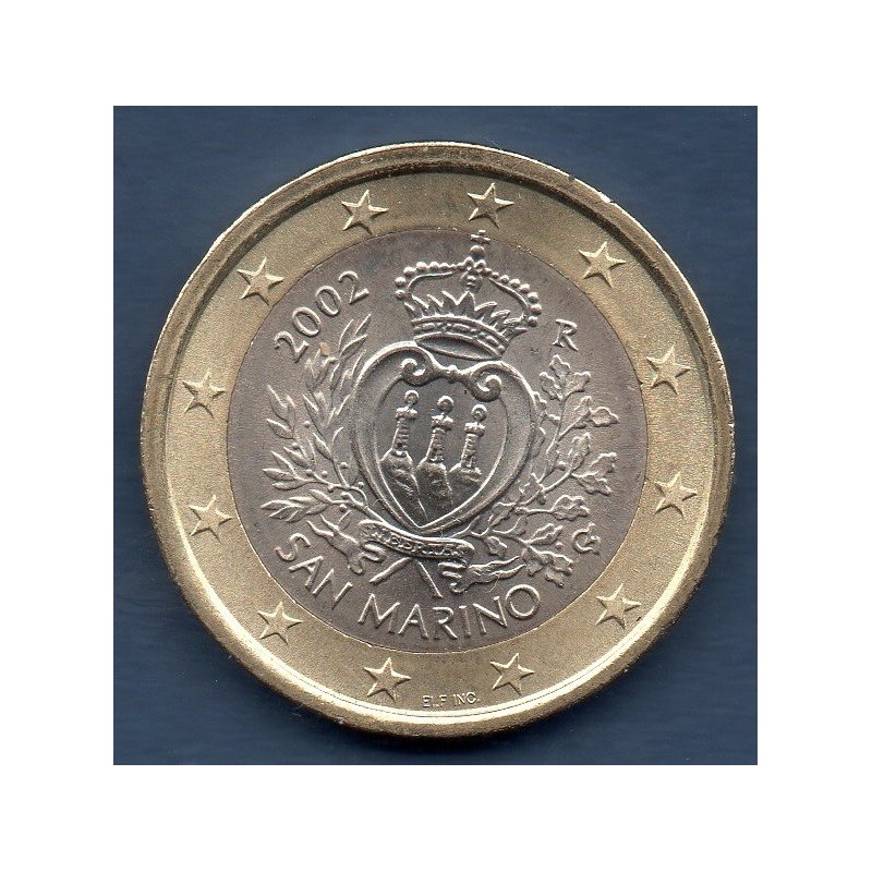 Pièce 1 euro Saint-Marin 2002