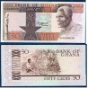 Ghana P.22b, Neuf, Billet de 50 Cedis 1980 Cacaoculteurs