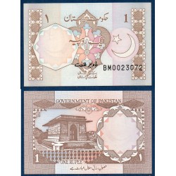 Pakistan Pick N°27l, Billet de banque de 1 Rupee 1983