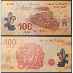 Mexique Pick N°128a, Neuf Billet de Banque de 100 pesos 2007