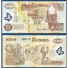 Zambie Pick N°43b, Billet de banque de 500 Kwacha 2003