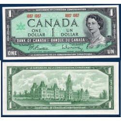 Canada Pick N°84a, Neuf Billet de banque de 1 dollar 1967