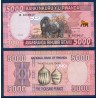 Rwanda P.41, Neuf, Billet de 5000 Francs 2014 Primate