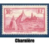 Timbre France Yvert No 290 Le puy en velay neuf * avec trace de charnière