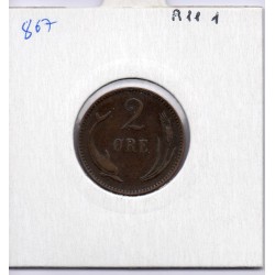 Danemark 2 ore 1892 TTB, KM.793 Christian IX