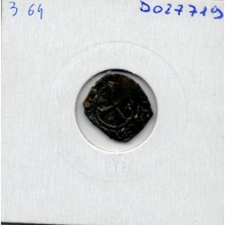 Italie Sicile Brindisi Manfredi denaro .A. 1258-1266 TB pièce de monnaie