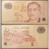 Singapour P.46d, TTB Billet de 2 Dollar 2005-2024 Ecoliers