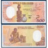 Guinée Equatoriale P.20, Neuf, Billet de 500 francos 1985 Sculpteur