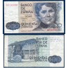 Espagne P.157, TTB Billet de 500 pesetas 1979 Rosalia Castro